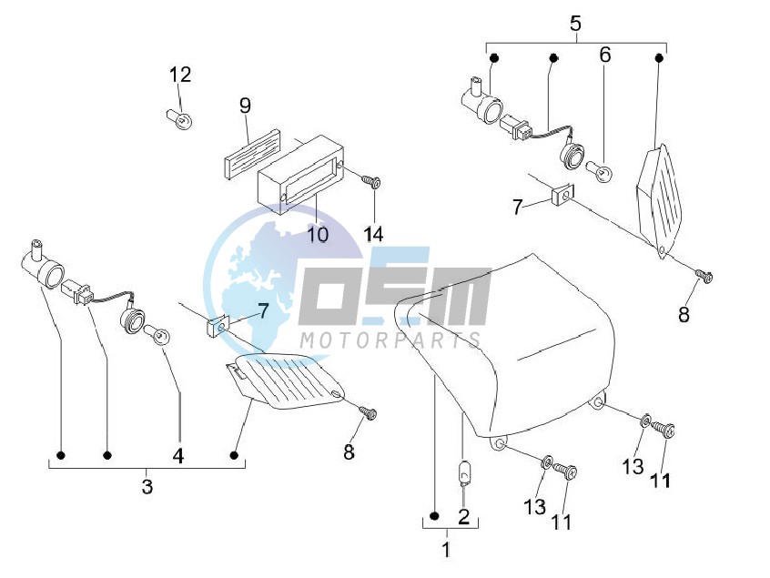 Tail light - Turn signal lamps