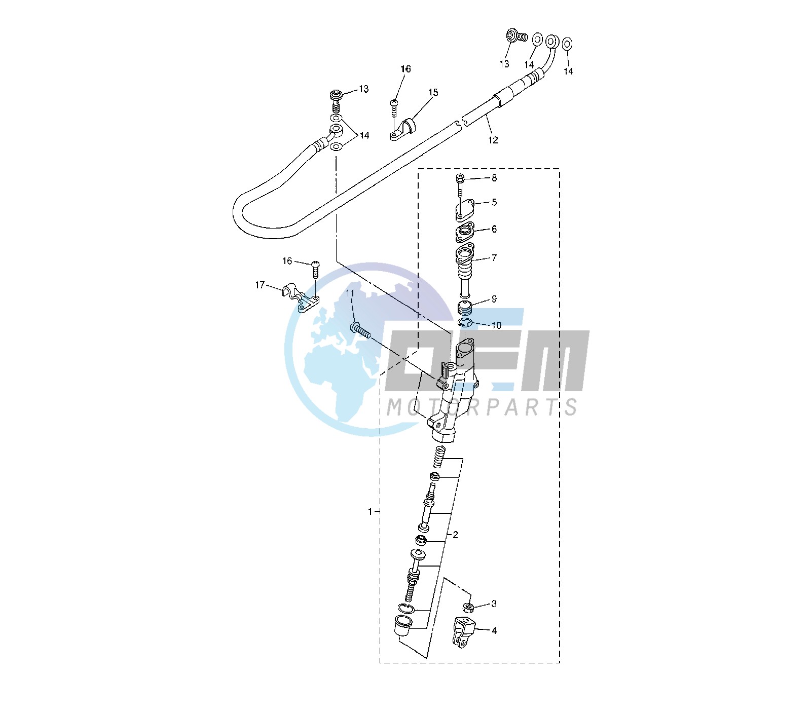 REAR MASTER CYLINDER