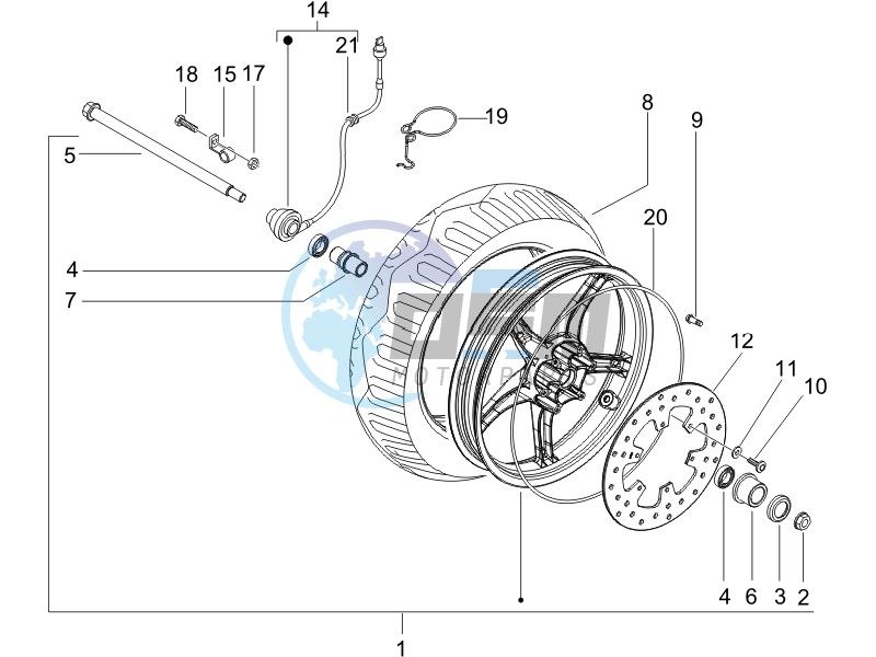 Front wheel