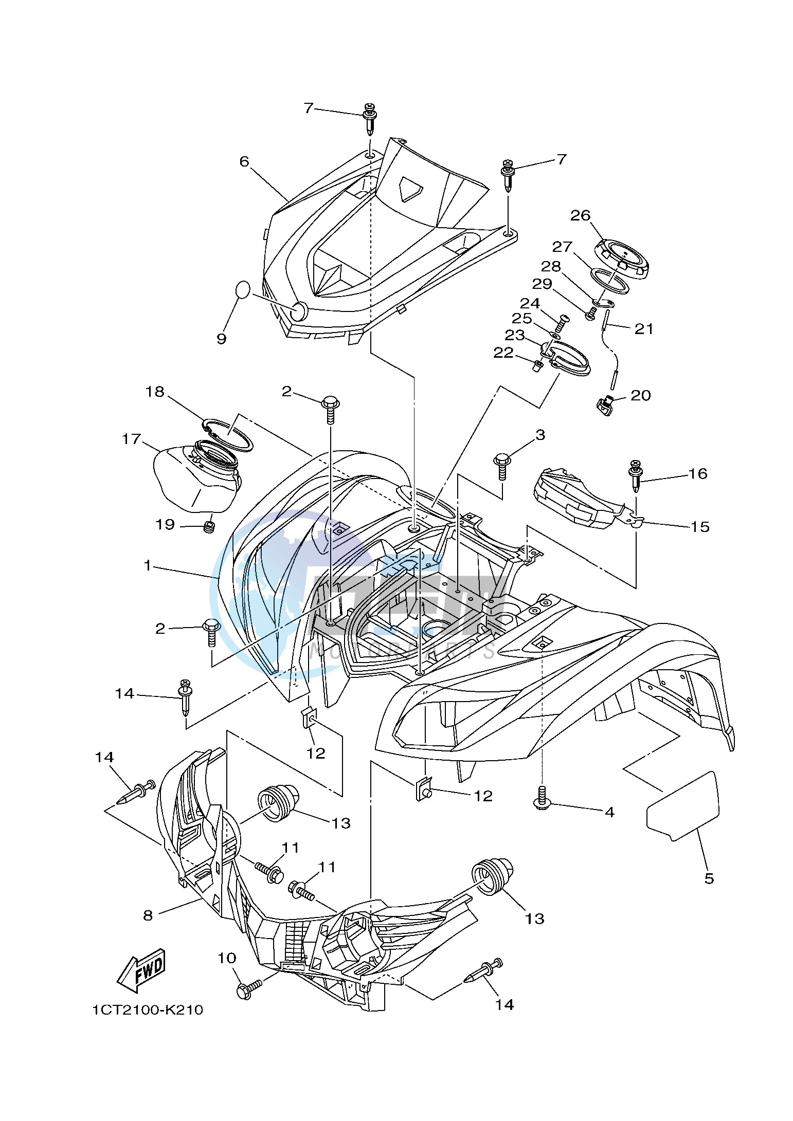 FRONT FENDER