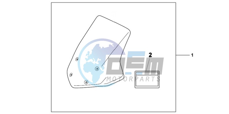 KIT WINDSCREEN