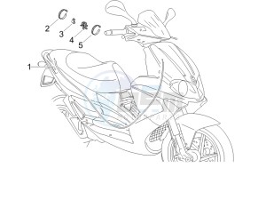 Runner 125 VX 4t Race drawing Transmissions