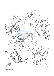 CS50 JOG R (2ADD 2ADD 2ADD) drawing LEG SHIELD