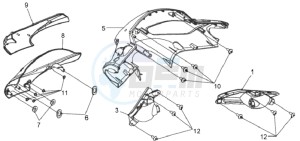 HD 125 EVO drawing HEAD LIGHTCOWLING / INDICATORS