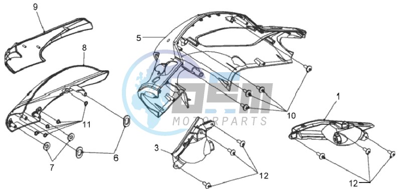 HEAD LIGHTCOWLING / INDICATORS