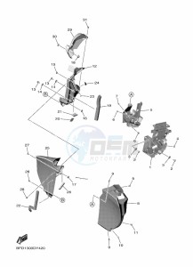 NIKEN GT MXT890D (BFD3) drawing COWLING 3