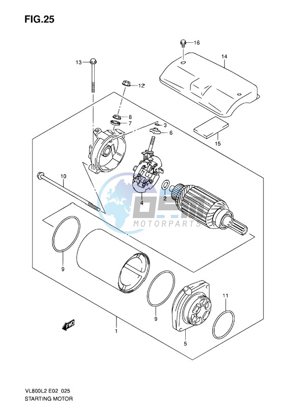 STARTING MOTOR