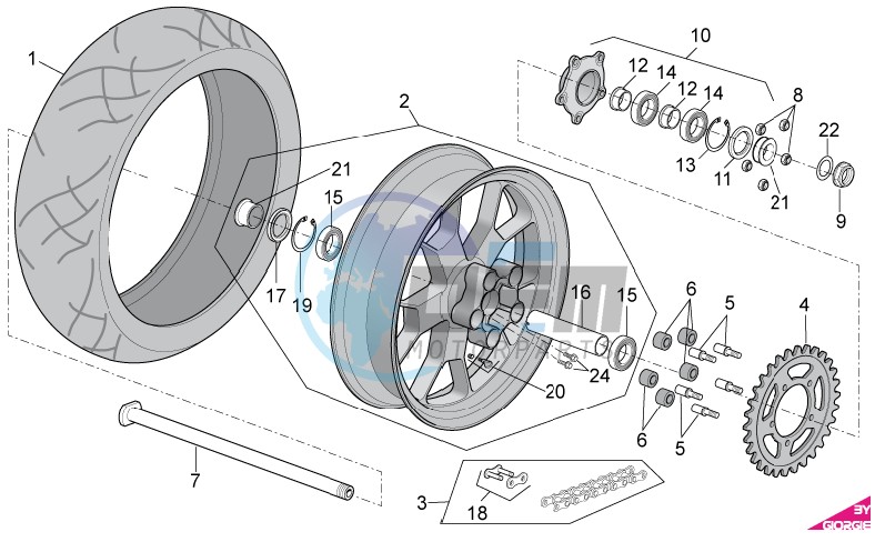 Rear Wheel