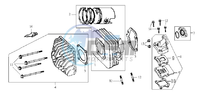 CYLINDER HEAD CPL