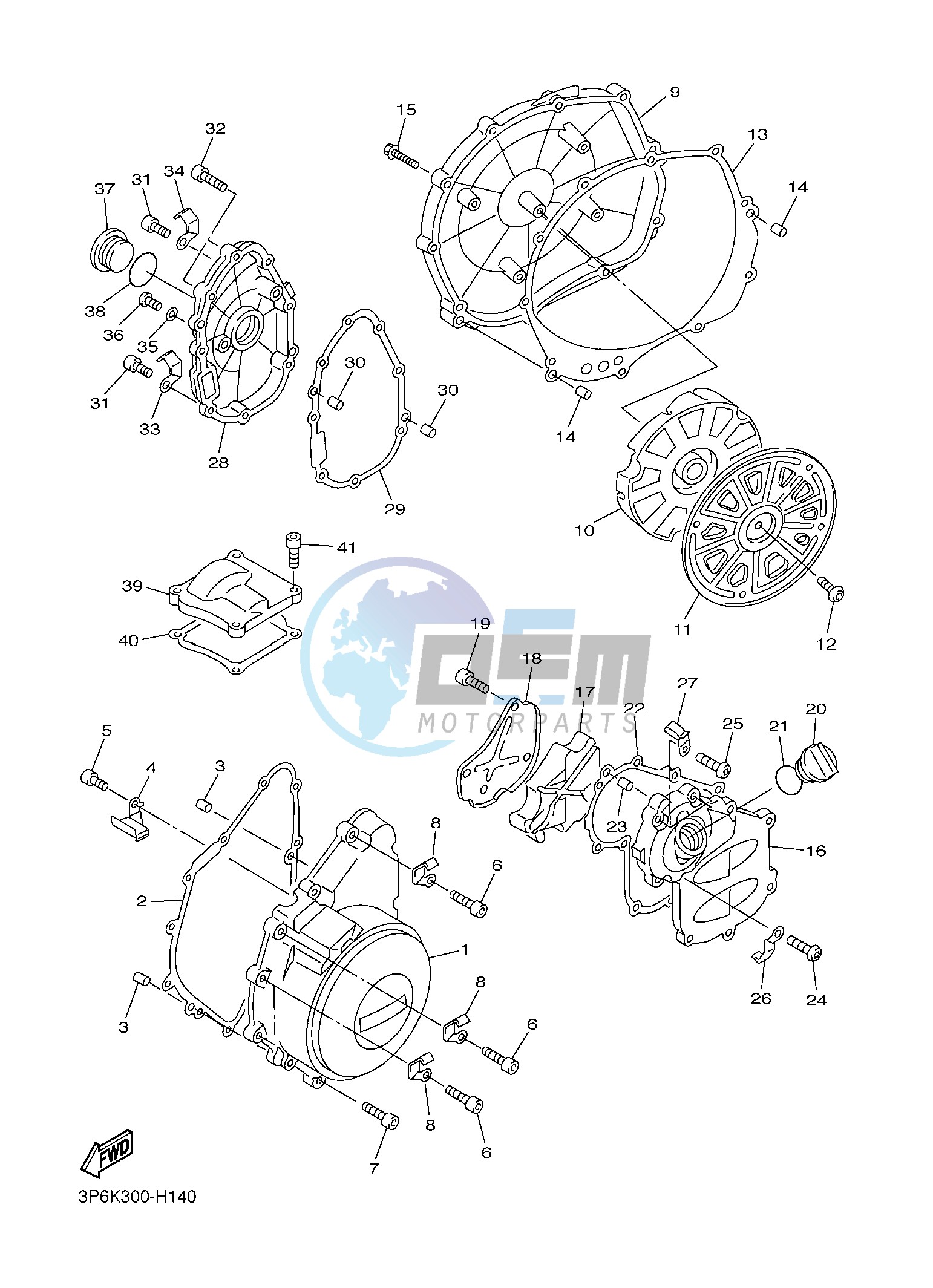 CRANKCASE COVER 1