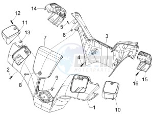 MP3 125 ie Touring drawing Anti-percolation system