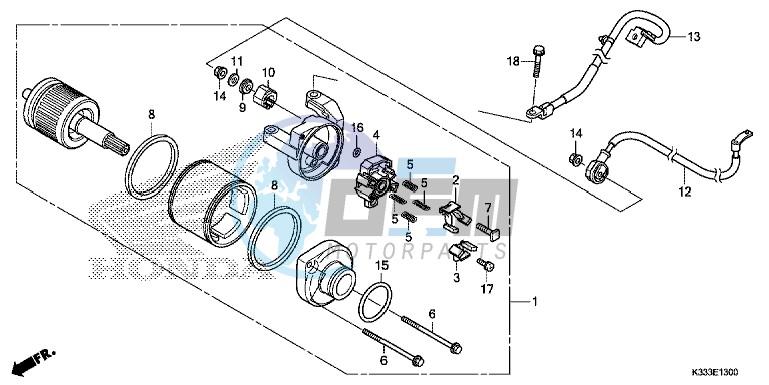 STARTER MOTOR