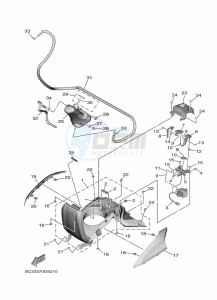 XP530D-A  (BC3E) drawing SIDE COVER 2