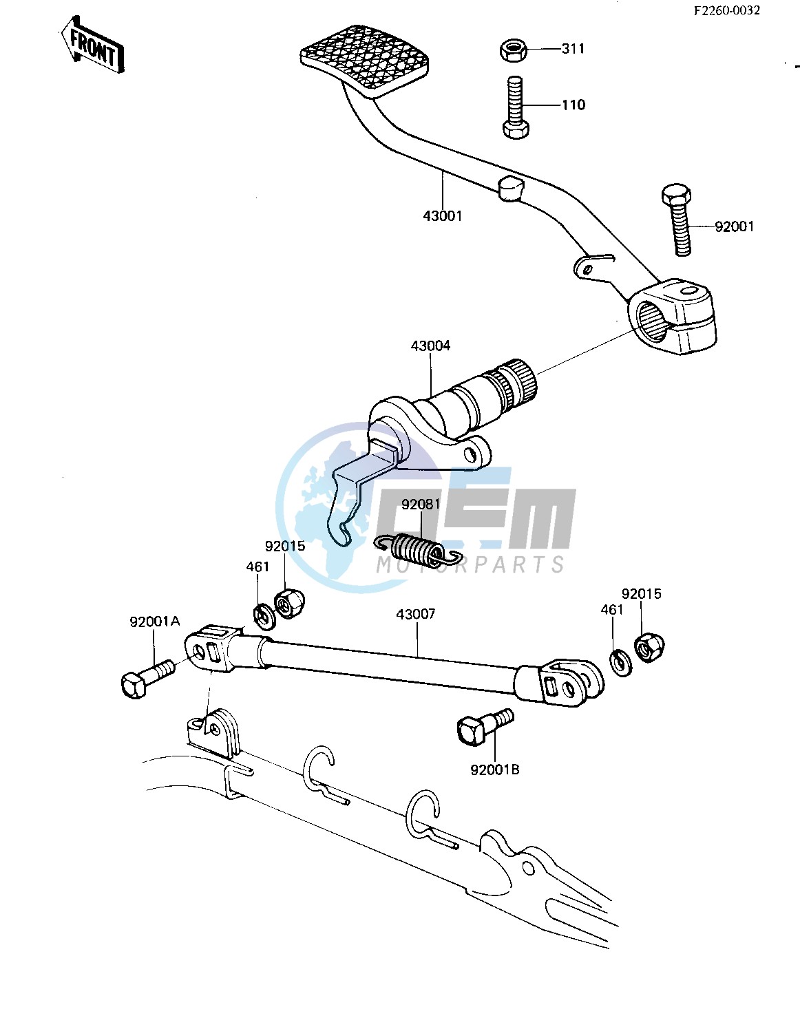 BRAKE PEDAL_TORQUE LINK