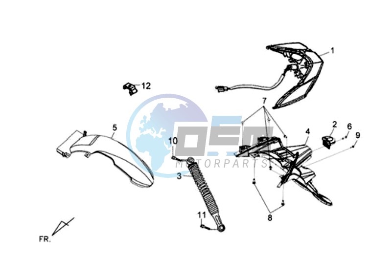 TAIL LIGHT - REAR SUSPENSION