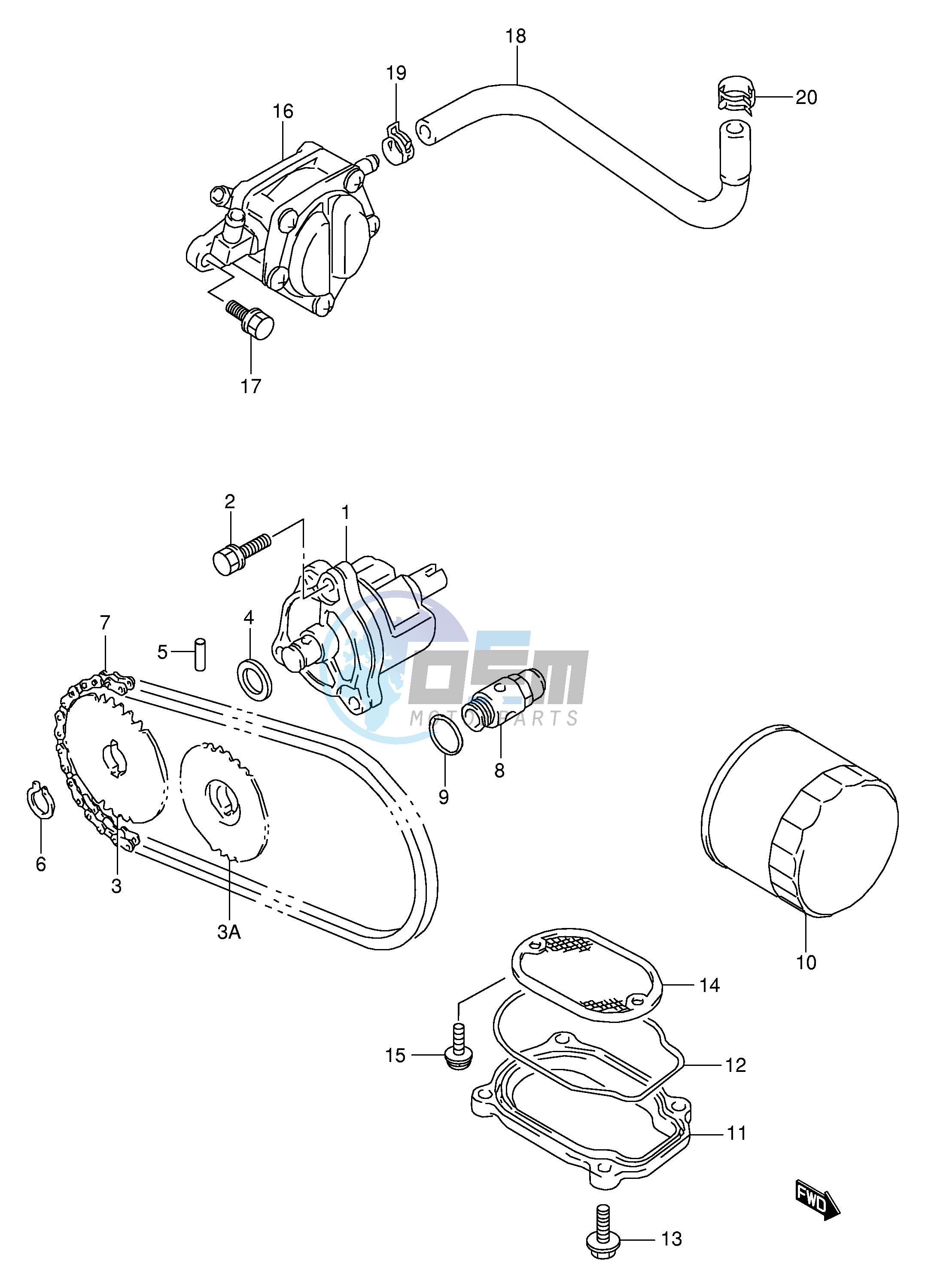 OIL PUMP - FUEL PUMP