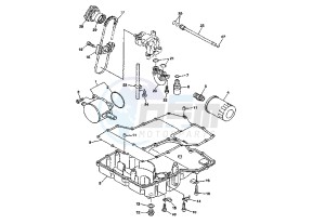 FJR A ABS 1300 drawing OIL PAN