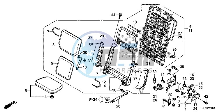 REAR SEAT