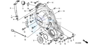 CBR1000RR9 Europe Direct - (ED / MK) drawing RIGHT CRANKCASE COVER