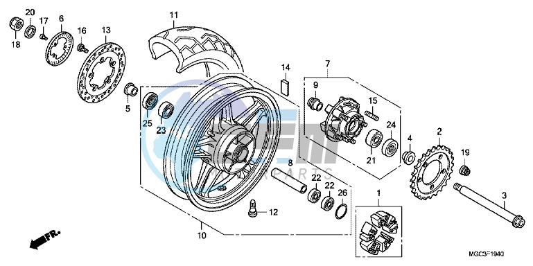 REAR WHEEL