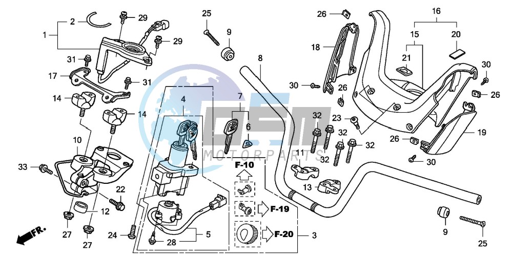 HANDLE PIPE/HANDLE COVER