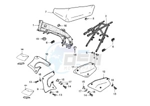 XPS T - 50 cc drawing FRAME