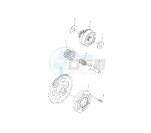 WR F 450 drawing STARTING CLUTCH