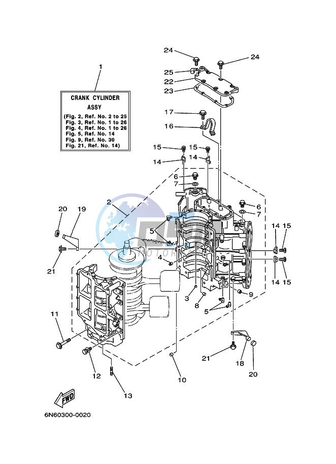 CYLINDER--CRANKCASE