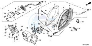 VT750C9 E / MKH MME drawing TAILLIGHT