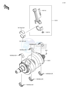 NINJA 650 EX650KJF XX (EU ME A(FRICA) drawing Crankshaft