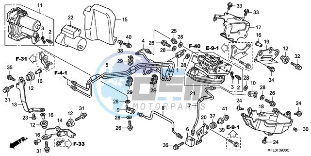 FRONT POWER UNIT/FRONT VA LVE UNIT