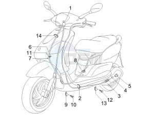 Fly 50 4t (USA) drawing Transmissions