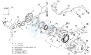 RSV 1000 Tuono drawing Ignition unit