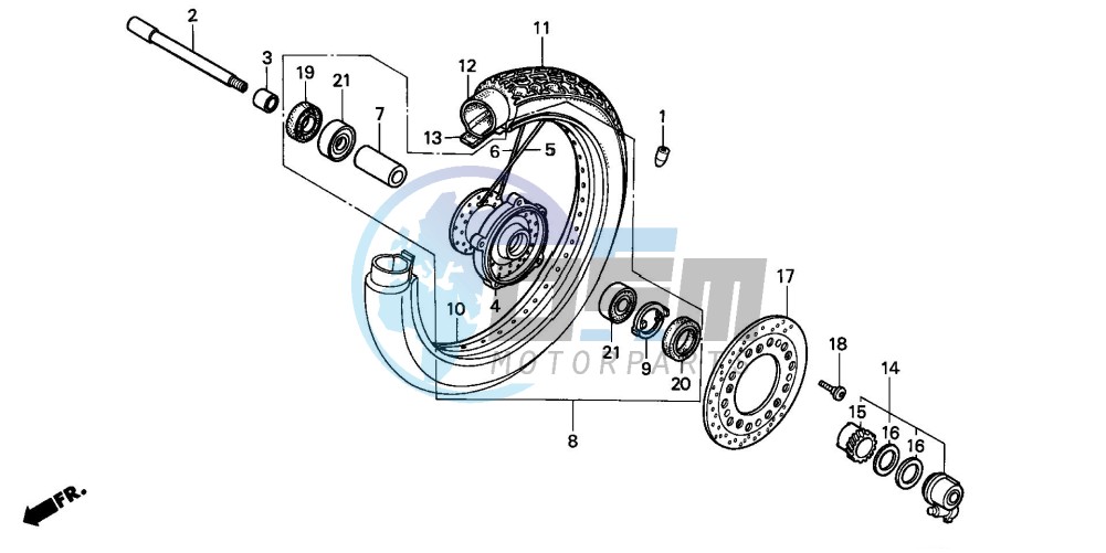 FRONT WHEEL