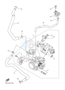 WR250R (32DT 32DS 32DU) drawing INTAKE 2