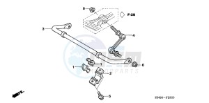 TRX680FAC drawing STABILIZER