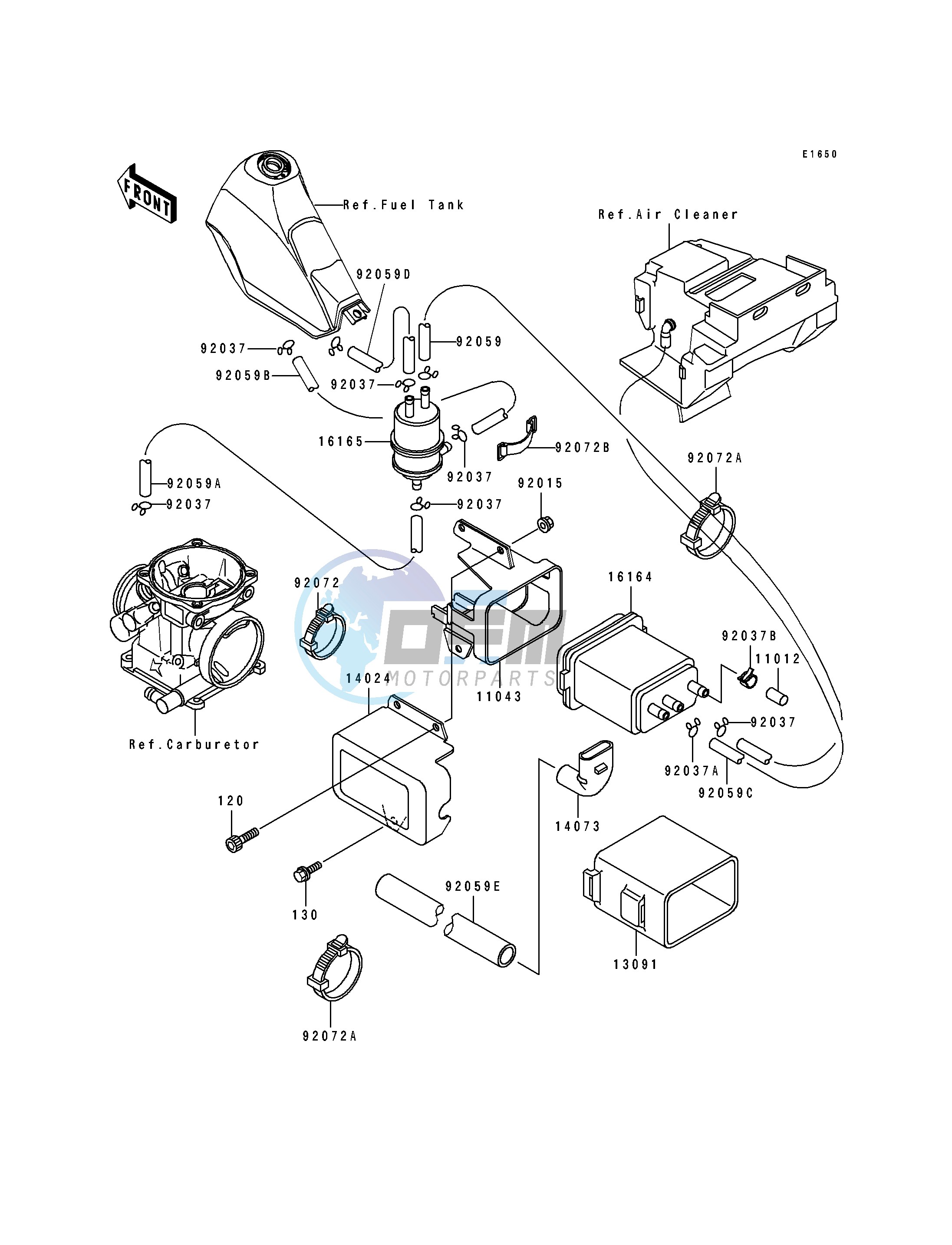 FUEL EVAPORATIVE SYSTEM