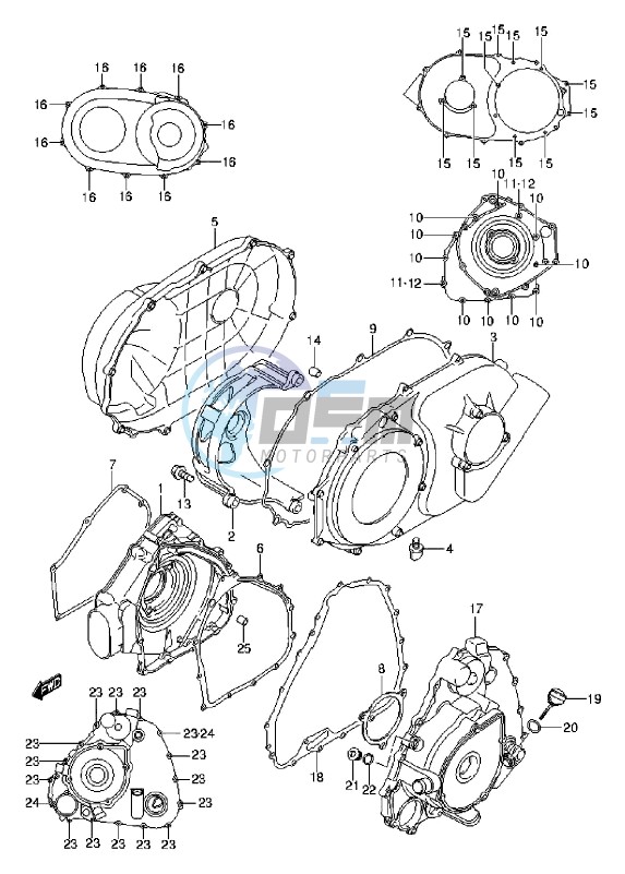 CRANKCASE COVER