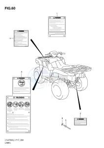 LT-A750X (P17) drawing LABEL (LT-A750XL1 P24)