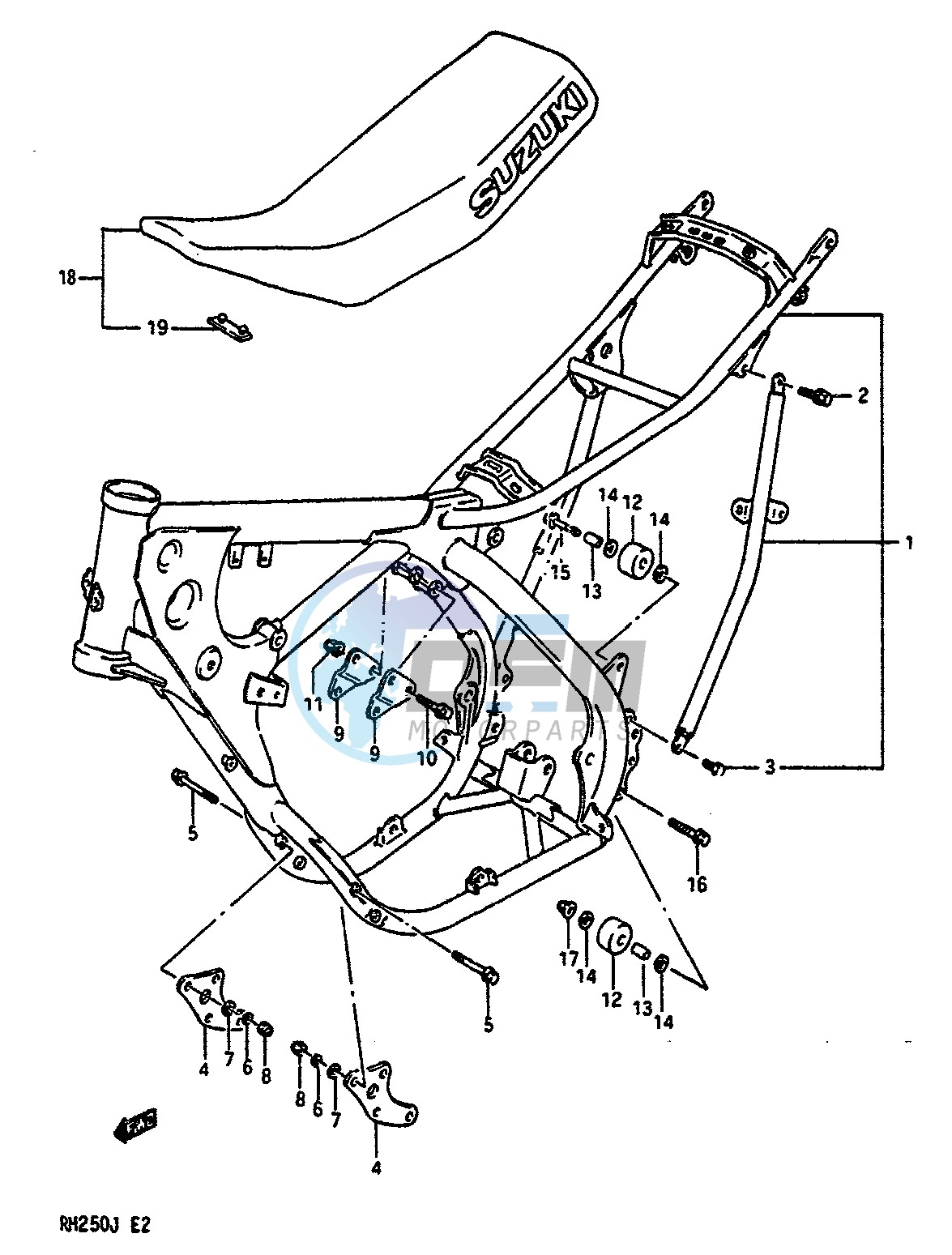 FRAME-SEAT