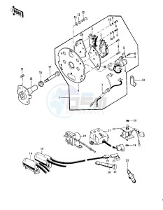 Z1 A [Z1-Z1A] 900 drawing IGNITION_REGULATOR_RECTIFIER