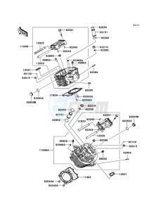 VN900 CLASSIC VN900BCF GB XX (EU ME A(FRICA) drawing Cylinder Head