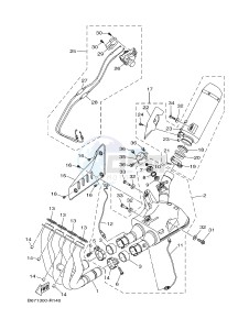 MTN1000 MT-10 (B67D) drawing EXHAUST