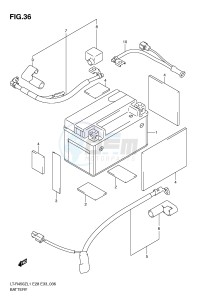 LT-R450 (E28-E33) drawing BATTERY