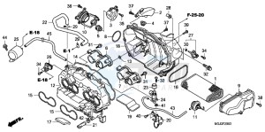 CBF1000FB drawing AIR CLEANER