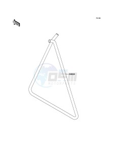 KX85 / KX85 II KX85A8F EU drawing Stand(s)