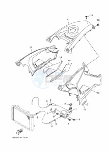 YFM450FWBD YFM45KPXK (BB5D) drawing SIDE COVER