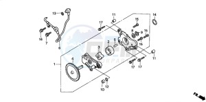 TRX300EX SPORTRAX drawing OIL PUMP