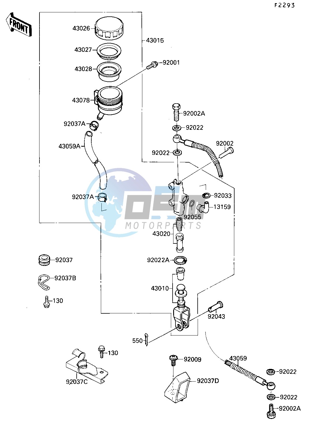 REAR MASTER CYLINDER