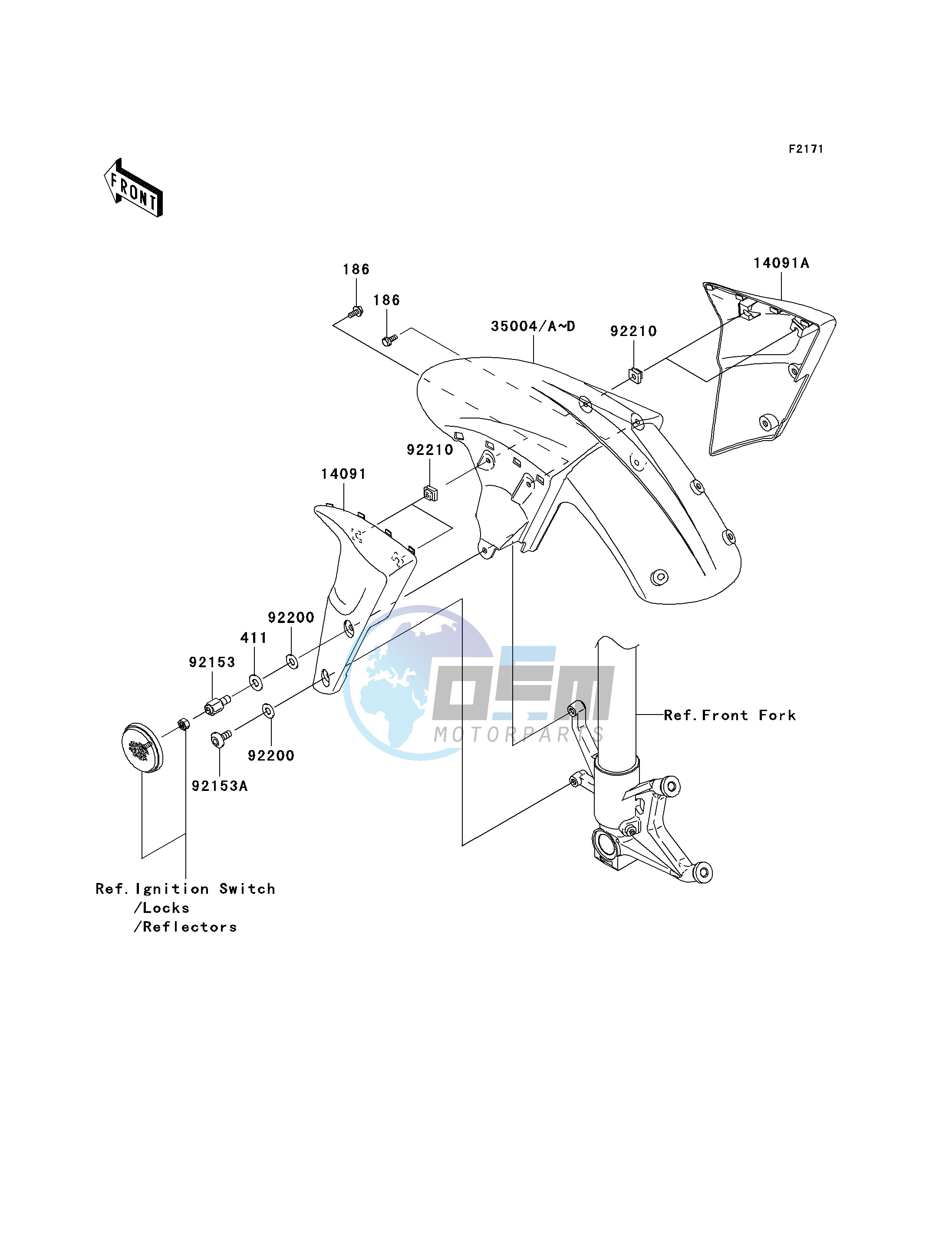 FRONT FENDER-- S- -